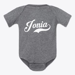 Ionia Missouri Vintage Team Baby Onesie