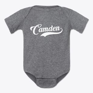 Camden Illinois Vintage Team Baby Onesie