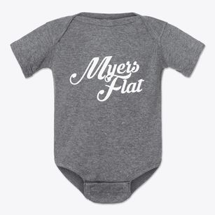 Myers Flat California Vintage Team Baby Onesie