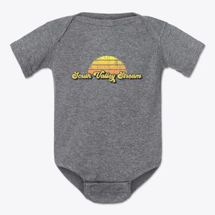 South Valley Stream New York Sublime Sunset Baby Onesie