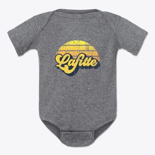 Lafitte Louisiana Sublime Sunset Baby Onesie