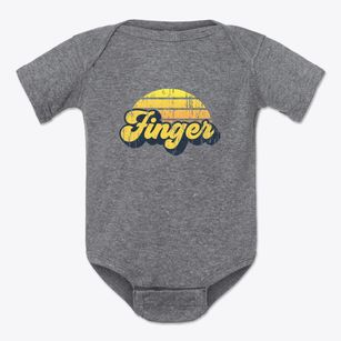 Finger Tennessee Sublime Sunset Baby Onesie