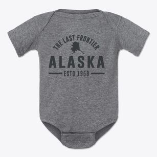  Alaska Motto Baby Onesie