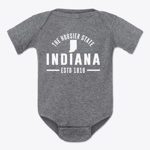  Indiana Motto Baby Onesie