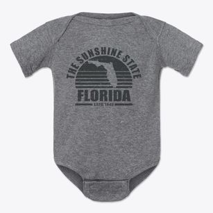  Florida Sunset Baby Onesie