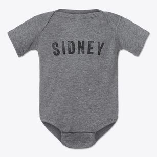 Sidney New York Timeless Retro Baby Onesie
