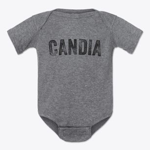 Candia New Hampshire Timeless Retro Baby Onesie
