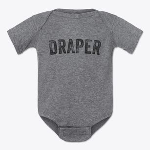 Draper Virginia Timeless Retro Baby Onesie