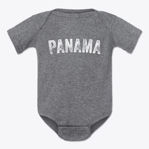 Panama New York Timeless Retro Baby Onesie