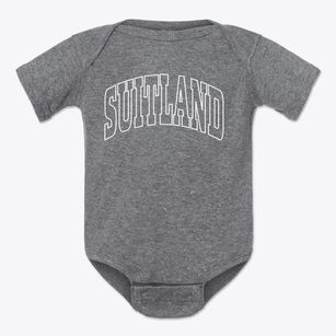 Suitland Maryland Trendy Block Baby Onesie