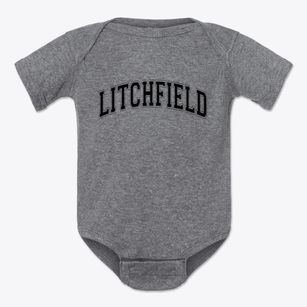 Litchfield Illinois Varsity Baby Onesie