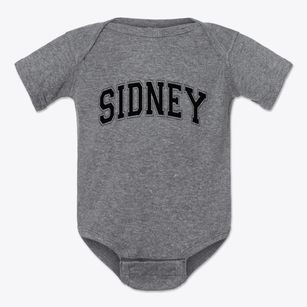 Sidney New York Varsity Baby Onesie