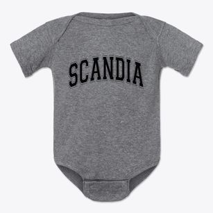 Scandia Minnesota Varsity Baby Onesie