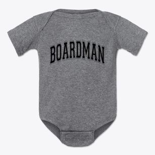 Boardman Oregon Varsity Baby Onesie