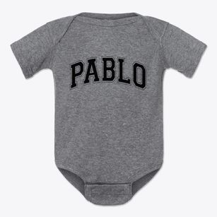 Pablo Montana Varsity Baby Onesie