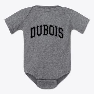 Dubois Wyoming Varsity Baby Onesie