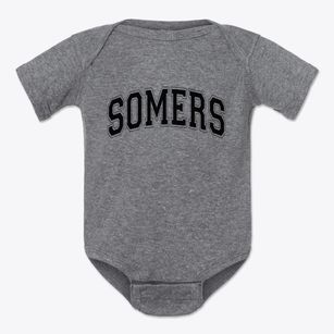 Somers Montana Varsity Baby Onesie
