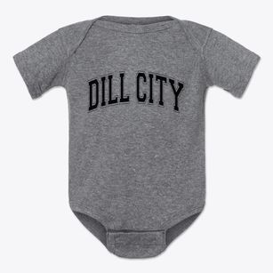 Dill City Oklahoma Varsity Baby Onesie