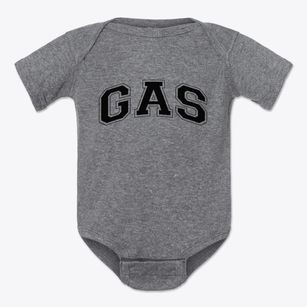 Gas Kansas Varsity Baby Onesie