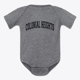 Colonial Heights Virginia Varsity Baby Onesie