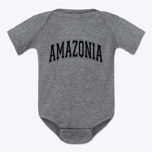 Amazonia Missouri Varsity Baby Onesie