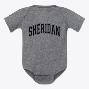 Sheridan Missouri Varsity Baby Onesie