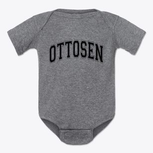 Ottosen Iowa Varsity Baby Onesie