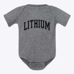 Lithium Missouri Varsity Baby Onesie