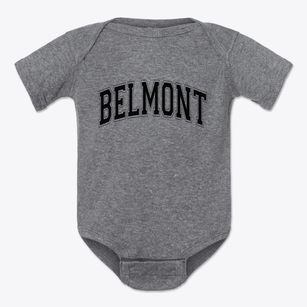 Belmont North Carolina Varsity Baby Onesie