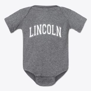 Lincoln Alabama Varsity Baby Onesie