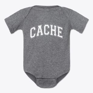 Cache Oklahoma Varsity Baby Onesie