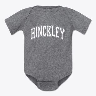 Hinckley Minnesota Varsity Baby Onesie