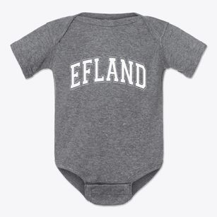 Efland North Carolina Varsity Baby Onesie