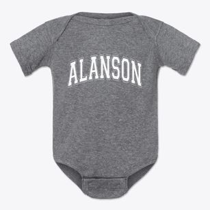 Alanson Michigan Varsity Baby Onesie