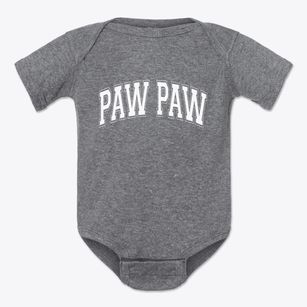 Paw Paw West Virginia Varsity Baby Onesie