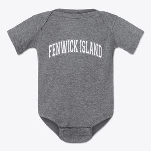 Fenwick Island Delaware Varsity Baby Onesie