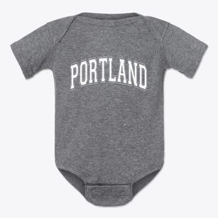 Portland Texas Varsity Baby Onesie