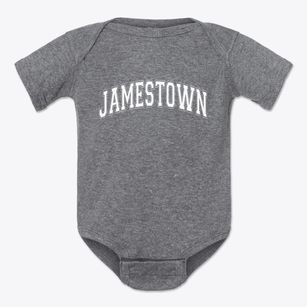 Jamestown Kansas Varsity Baby Onesie