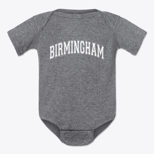 Birmingham Missouri Varsity Baby Onesie