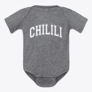 Chilili New Mexico Varsity Baby Onesie