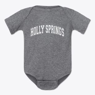 Holly Springs Georgia Varsity Baby Onesie