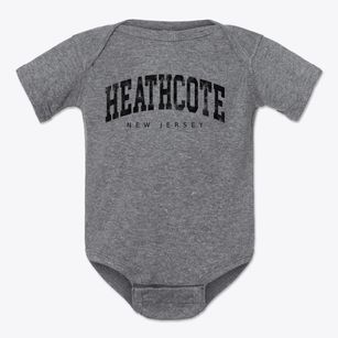 Heathcote New Jersey Urban Vibe Baby Onesie