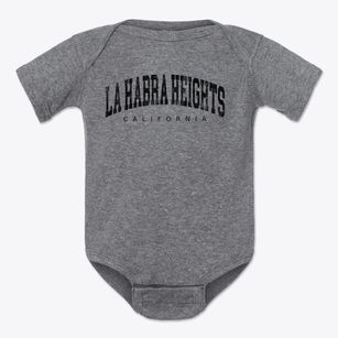 La Habra Heights California Urban Vibe Baby Onesie
