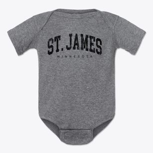 St. James Minnesota Urban Vibe Baby Onesie