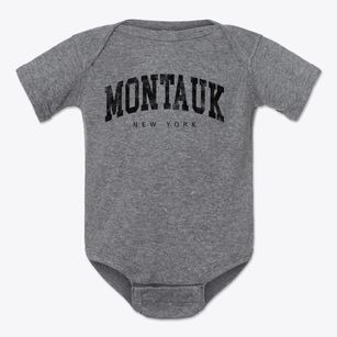 Montauk New York Urban Vibe Baby Onesie
