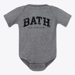 Bath New Hampshire Urban Vibe Baby Onesie