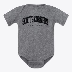 Scotts Corners New York Urban Vibe Baby Onesie