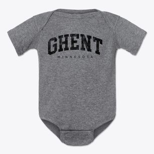 Ghent Minnesota Urban Vibe Baby Onesie