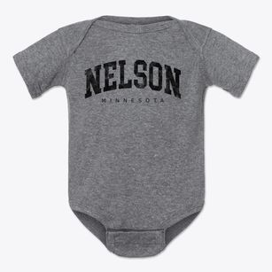 Nelson Minnesota Urban Vibe Baby Onesie