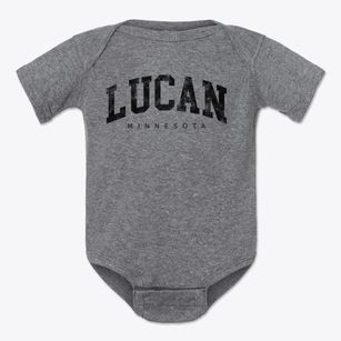Lucan Minnesota Urban Vibe Baby Onesie